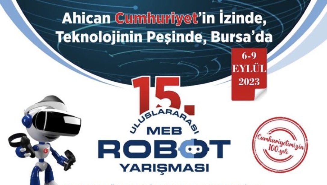 15. Uluslararası MEB Robot Yarışması