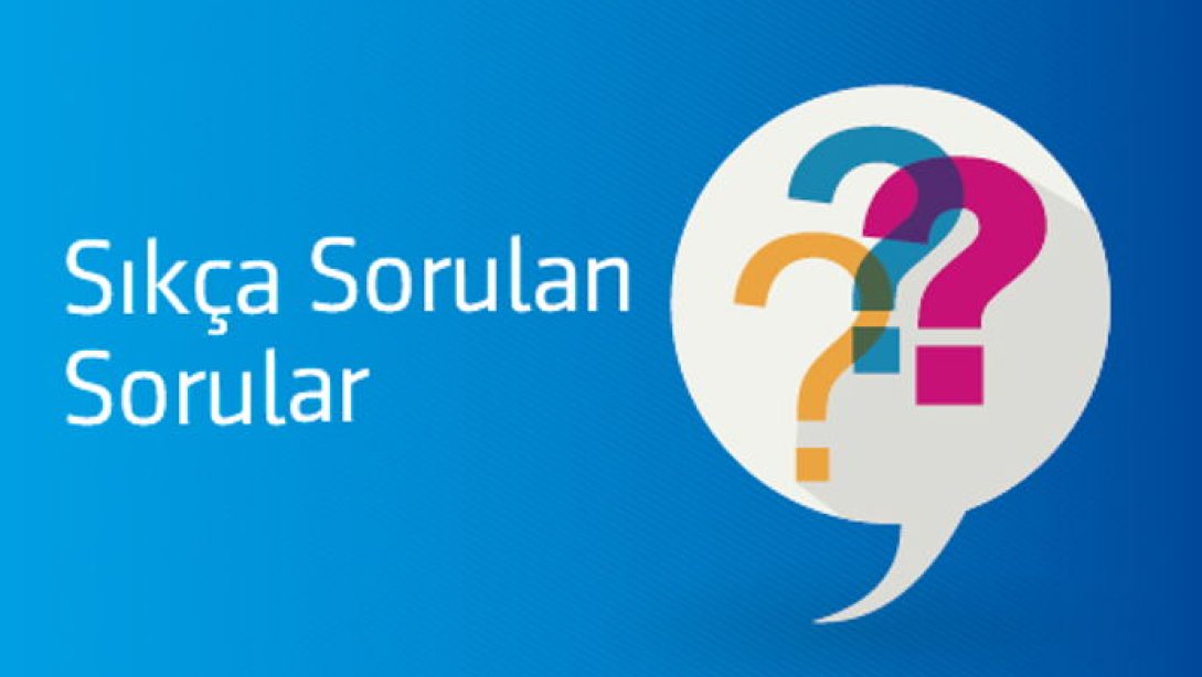 SIK SORULAN SORULAR
